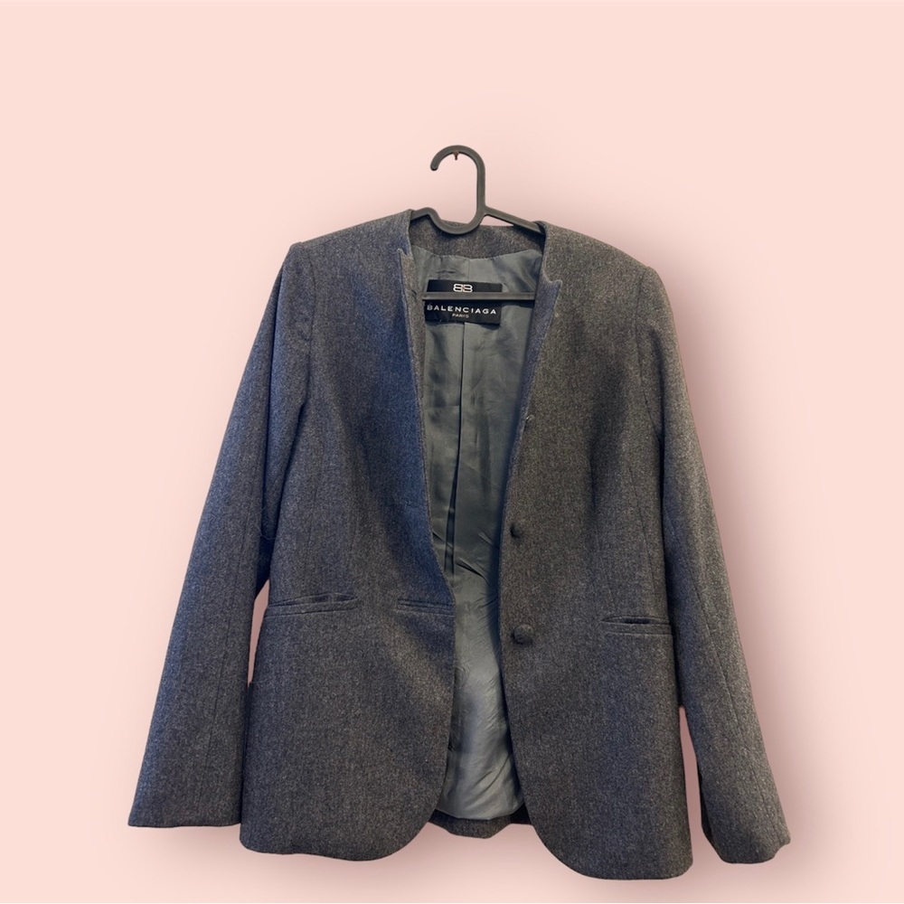 Balenciaga Gray Blazer